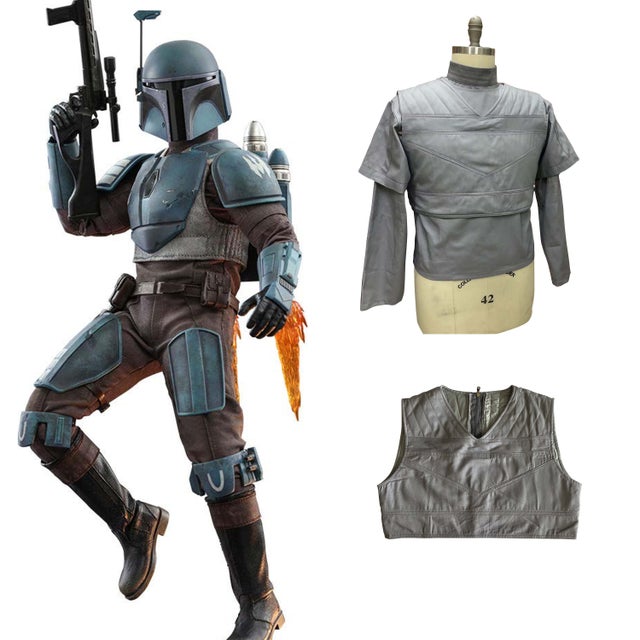 First WIP picture of my Mandalorian bounty hunter costume (though I now